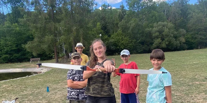 Camp Lomnistá – každý deň nová výzva, krúžky, športy, aktivity v tábore v Nízkych Tatrách