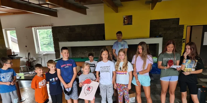 Camp Lomnistá – každý deň nová výzva, krúžky, športy, aktivity v tábore v Nízkych Tatrách