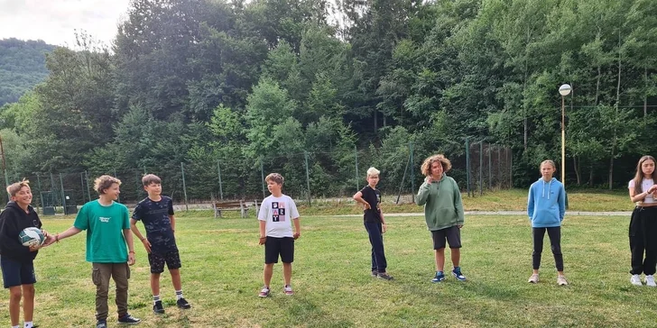 Camp Lomnistá – každý deň nová výzva, krúžky, športy, aktivity v tábore v Nízkych Tatrách