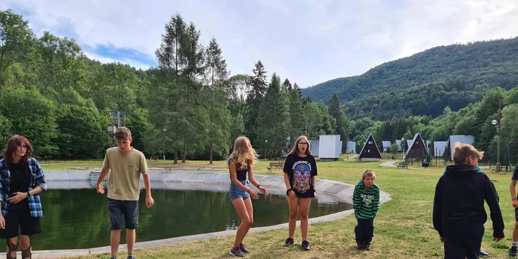 Camp Lomnistá – každý deň nová výzva, krúžky, športy, aktivity v tábore v Nízkych Tatrách