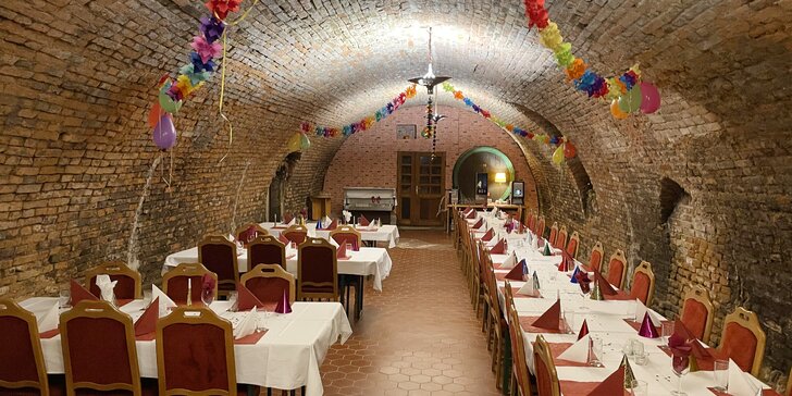 Pobyt v kráľovstve vína: moravský zámok Čejkovice s polpenziou aj prehliadkou pivnice, veže a hladomorne