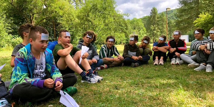 Camp Lomnistá – každý deň nová výzva, krúžky, športy, aktivity v tábore v Nízkych Tatrách