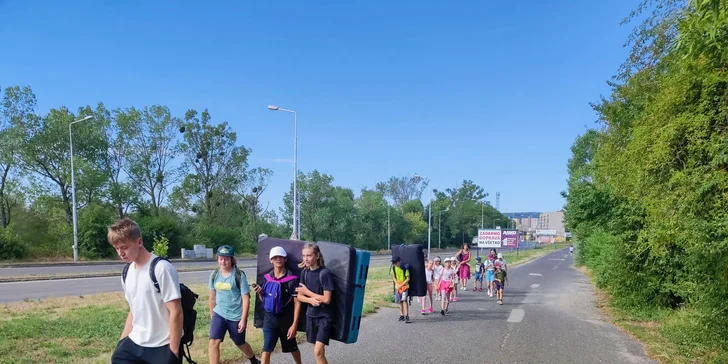 Denný letný tábor pre nádejných horolezcov vo veku 7-16 rokov