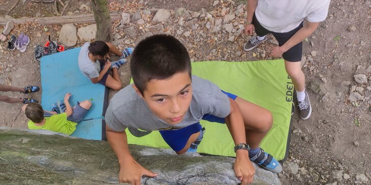 Denný letný tábor pre nádejných horolezcov vo veku 7-16 rokov