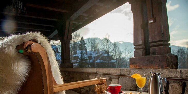 Malý kúsok raja v Zakopanom: raňajky alebo polpenzia, neobmedzený wellness a úžasné prostredie