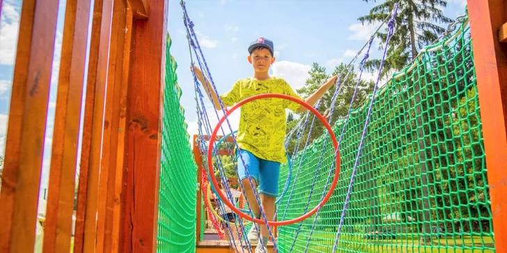 Detská zóna, aquazorbing, rodeo býk či jazda na štvorkolke v ZÁBAVNOM PARKU LIPTOV