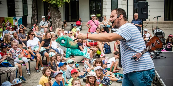 Leto v Kulturparku: júlová, augustová alebo celofestivalová permanentka na detské divadielka