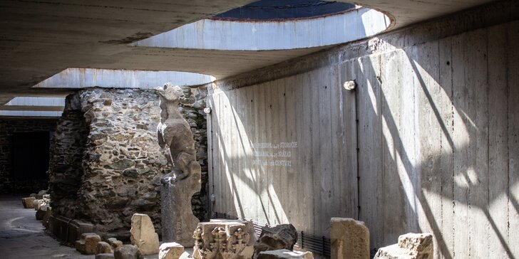 Nadýchnite sa histórie: Vstupy do archeologického múzea Dolná brána pre jednotlivcov a rodiny + suvenír