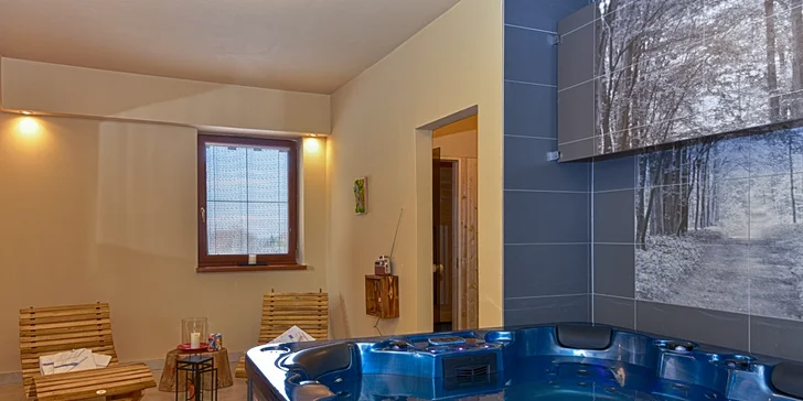 Privátny vstup do wellness pre 2 až 4 osoby v krásnom prostredí Vysokých Tatier