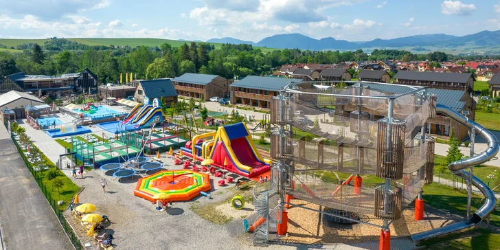 Luxusná dovolenka v novom apartmánovom rezorte s wellness, KIDS zónou a unikátnym 3D bludiskom