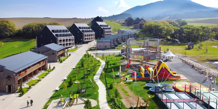 Luxusná dovolenka v apartmánovom rezorte s wellness, detskými atrakciami či SPIEVANKOVOM