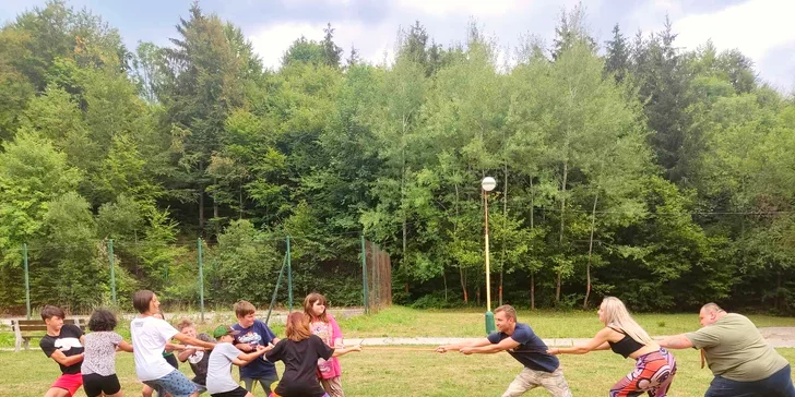 Camp Lomnistá – každý deň nová výzva, krúžky, športy, aktivity v tábore v Nízkych Tatrách