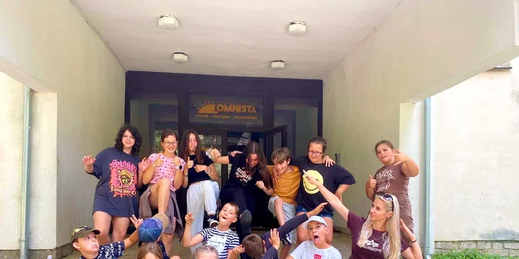 Camp Lomnistá – každý deň nová výzva, krúžky, športy, aktivity v tábore v Nízkych Tatrách