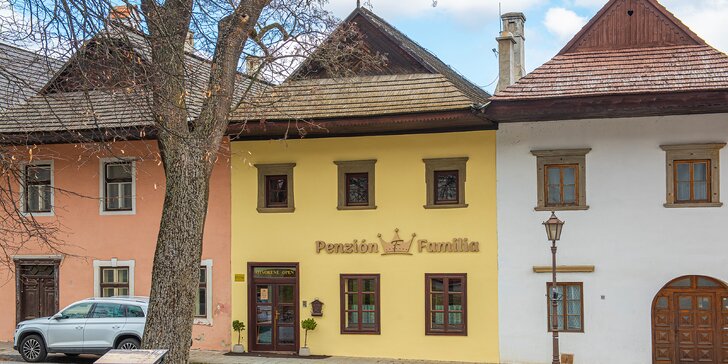 Penzión v historickom centre Popradu: raňajky v cene, len 5 minút od AQUACITY