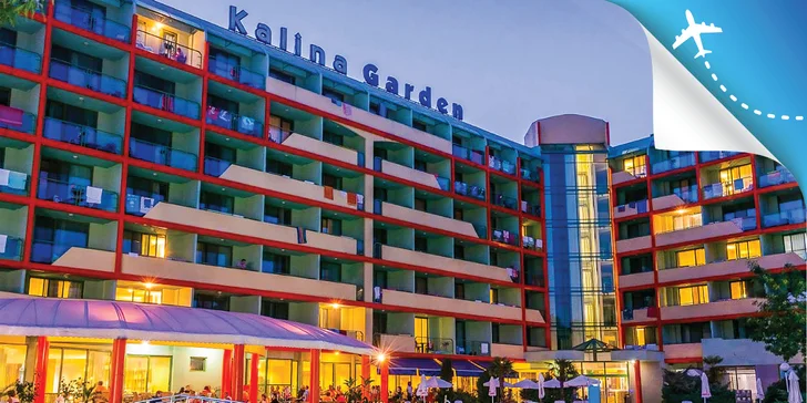 Bulharsko letecky: premium all inclusive dovolenka na Slnečnom pobreží v hoteli s bazénom, len 200 m od pláže