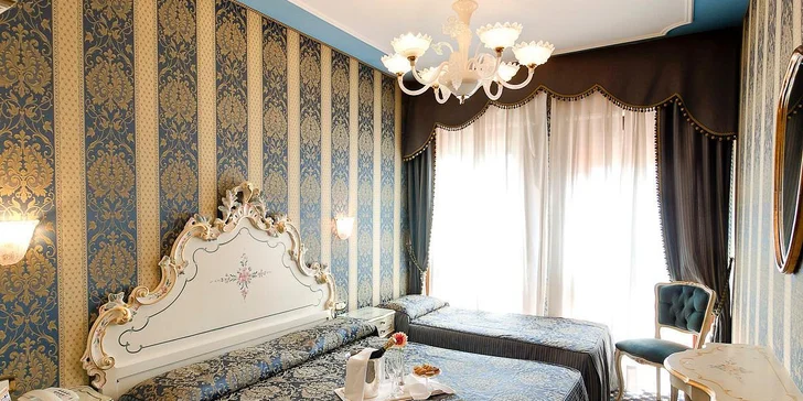 Elegantný 3* hotel v centre Benátok pri Canal Grande: raňajky a dieťa s 50% zľavou