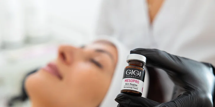 Mezoterapia tváre s dermapenom, liftingové ošetrenie s rádiofrekvenciou alebo PRX-T33