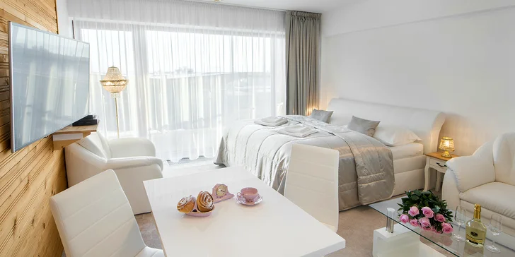 Apartmány Hrebienok Resort: dovolenka v prezidentských apartmánoch so zľavou na vstup do wellness