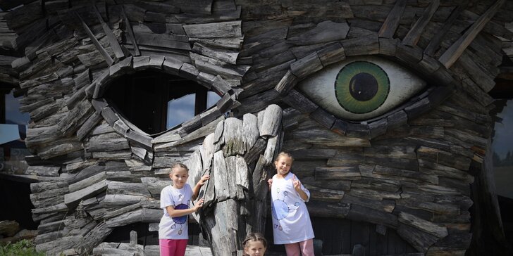 Kreatívny aj dobrodružný letný tábor v Nízkych Tatrách „Čarokraj“ 7 dní