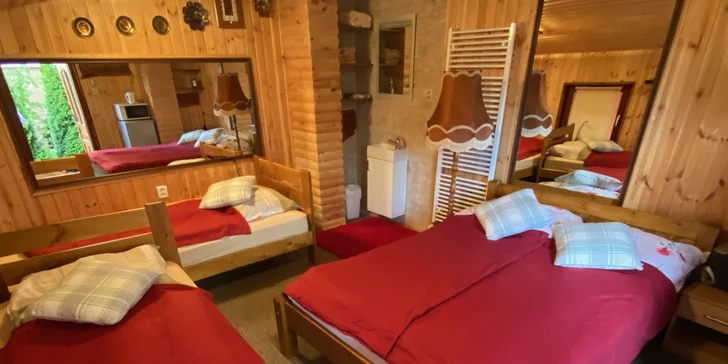 Dovolenkový dom s bazénom a saunou v malokarpatskej vínnej oblasti blízko Nových Zámkov až pre 16 osôb