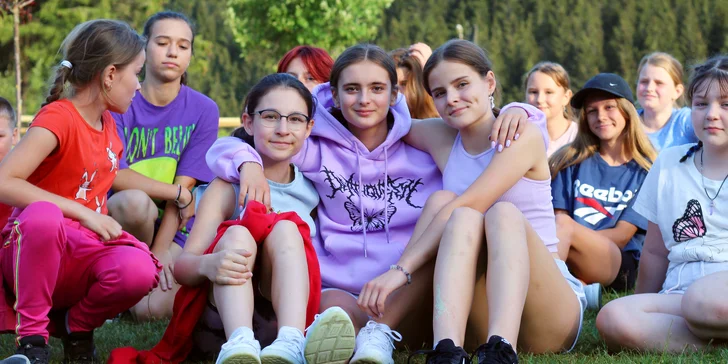 Kreatívny aj dobrodružný letný tábor v Nízkych Tatrách „Čarokraj“ 7 dní