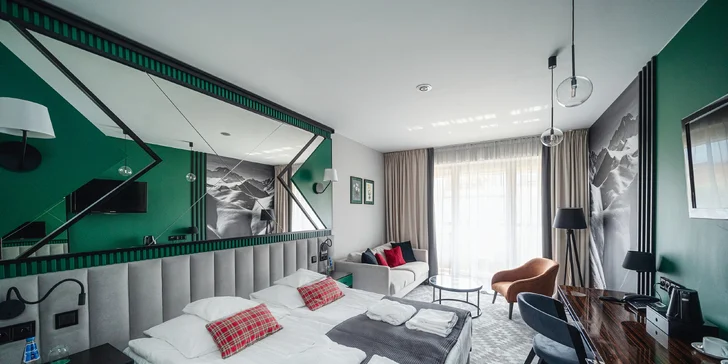 Wellness pobyt v Zakopanom: 5* hotel so stravou, privátny vstup do SPA, len 200 m od ulice Krupówki
