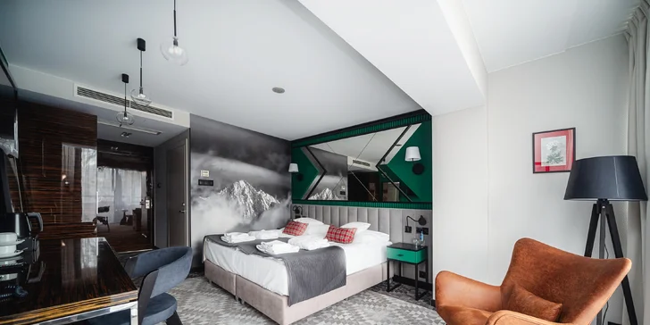 Wellness pobyt v Zakopanom: 5* hotel so stravou, privátny vstup do SPA, len 200 m od ulice Krupówki