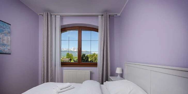 Pobyt v priestranných apartmánoch vo Veľkej Lomnici s možnosťou wellness