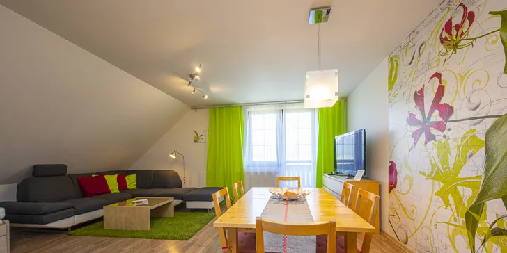 Wellness pobyt vo Veľkej Lomnici v priestranných apartmánoch