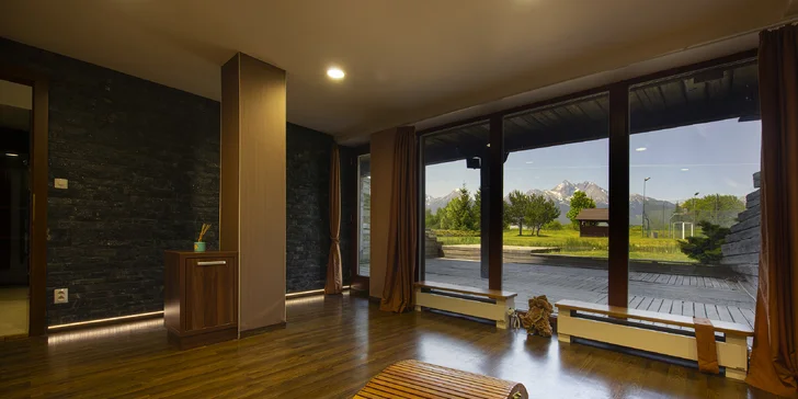 Wellness pobyt vo Veľkej Lomnici v priestranných apartmánoch