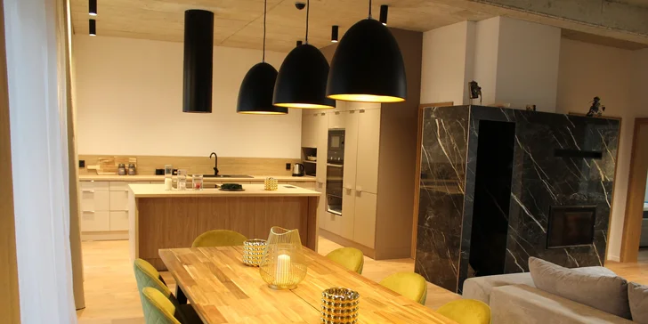 Novovybudovaný apartmánový dom Lietajúci Cyprián v Pieninách s možnosťou splavovania Dunajca