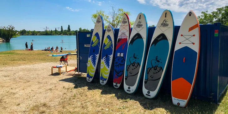 Prenájom paddleboardu na Zlatých pieskoch