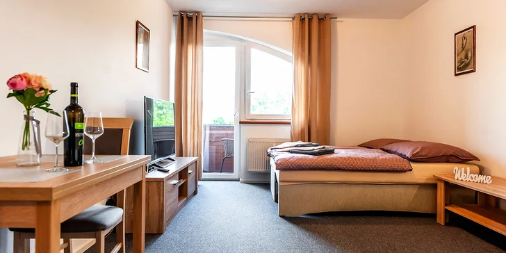Komfortné apartmány pre 2 až 4 osoby v blízkosti Thermal Parku Bešeňová