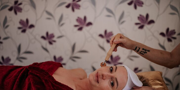 Maderoterapia tváre aj s masážou v Mirieva Body bar Žilina a Trenčín