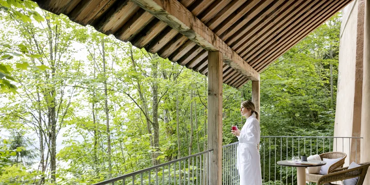 Pobyt na zámku v Alpách: raňajky, saunový svet a možnosť 1 noci bezplatne a 2 detí zadarmo