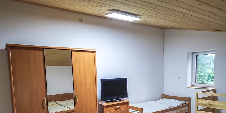 Rodinná dovolenka v plne zariadených apartmánoch s terasou na brehu Domaše, vhodné aj pre väčšie skupinky