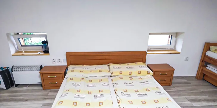 Rodinná dovolenka v plne zariadených apartmánoch s terasou na brehu Domaše, vhodné aj pre väčšie skupinky
