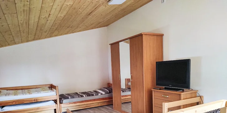 Rodinná dovolenka v plne zariadených apartmánoch s terasou na brehu Domaše, vhodné aj pre väčšie skupinky