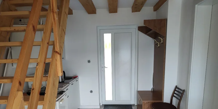 Rodinná dovolenka v plne zariadených apartmánoch s terasou na brehu Domaše, vhodné aj pre väčšie skupinky