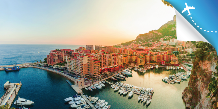 Populárne miesta Francúzskej riviéry ako Nice, Monaco a Cannes počas 4 dňového leteckého zájazdu s ubytovaním a raňajkami