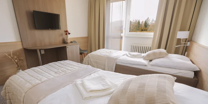Kúpeľný pobyt so vstupom do bazéna, wellness aj polpenziou