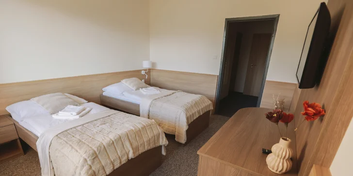 Kúpeľný pobyt so vstupom do bazéna, wellness aj polpenziou