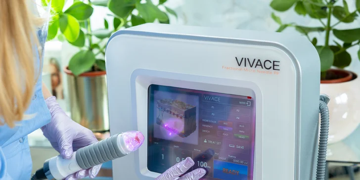 Vivace: Mikroihličková rádiofrekvencia s carbon peelingom pre aknóznu aj starnúcu pleť