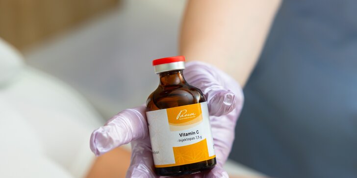 Infúzia vitamínu C na podporu imunity, aj výhodná permanentka