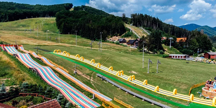 Aktívna rodinná dovolenka v nových apartmánoch Humno vo Valči s množstvom atrakcií v novom, úžasnom detskom parku YETI LAND