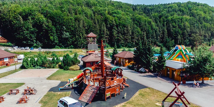 Aktívna rodinná dovolenka v nových apartmánoch Humno vo Valči s množstvom atrakcií v novom, úžasnom detskom parku YETI LAND