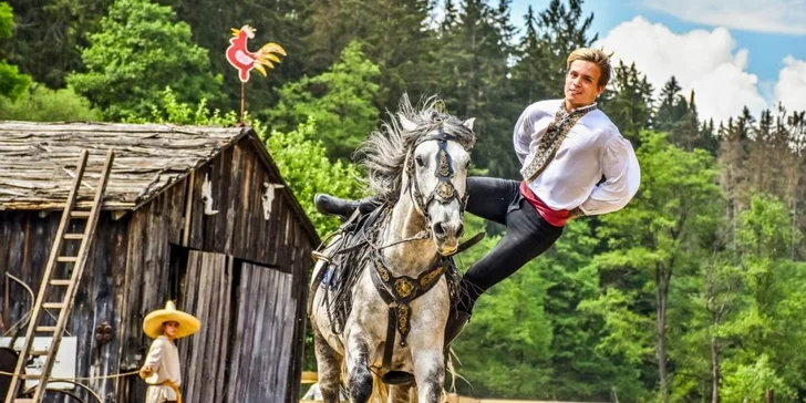 Zažite letné dobrodružstvo vo westernovom mestečku Šikland: skvelé vystúpenia, animačné programy, nočná ohňová show a chutné jedlo