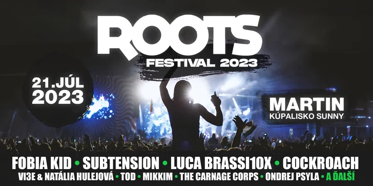 Poďte to roztočiť na multižánrový undergroundový Roots Festival na kúpalisku Sunny!