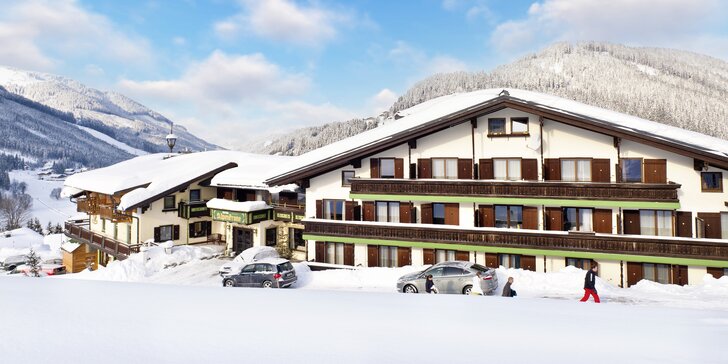 Zima v rakúskych Alpách: 4* hotel s bohatou polpenziou a wellness, 20 km zjazdoviek v Ski Amadé