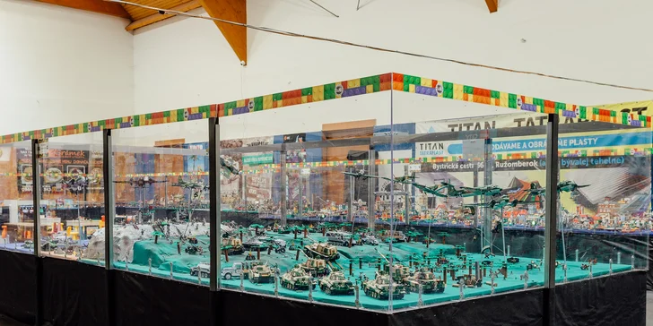 WORLD OF BRICKS: Vstupenka na najväčšiu interaktívnu výstavu LEGA na Slovensku pre malých i veľkých pri TATRALANDII